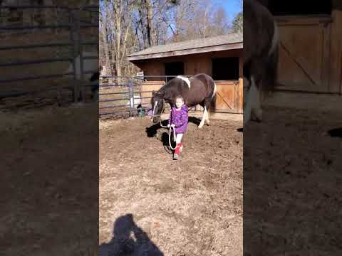 Belle and a young friend