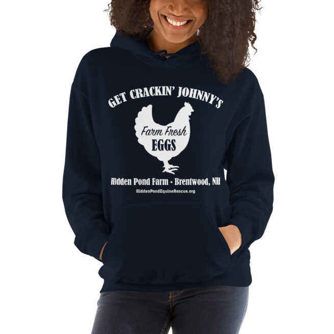 Get Crackin' Johnny's Unisex Hoodie - Image 4