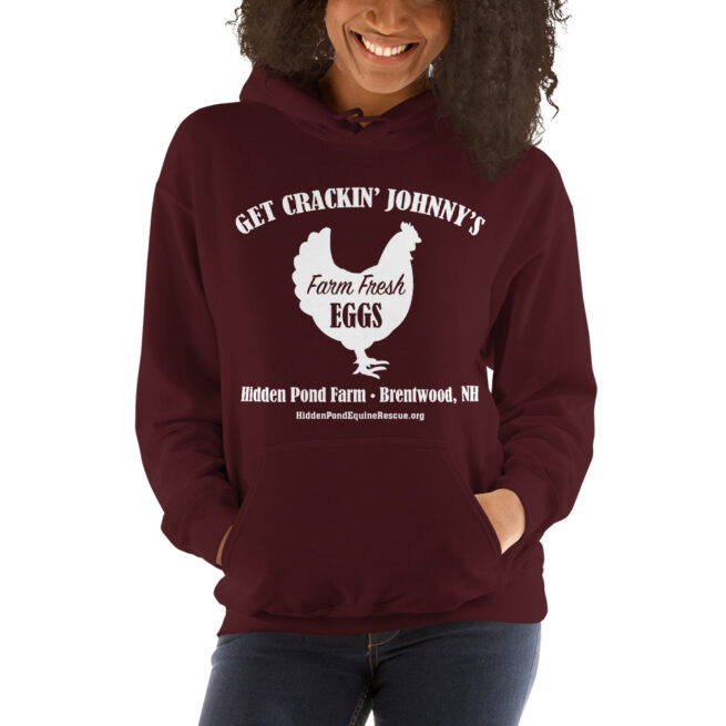 Get Crackin' Johnny's Unisex Hoodie - Image 6